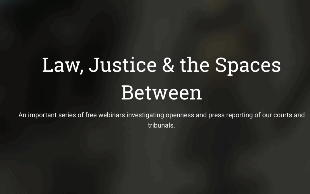 Law, Justice & the Spaces Between